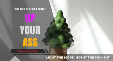 Candle Safety: Risks of Inserting Candles in Unconventional Places