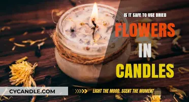 Dried Flowers in Candles: Safety Tips and Creative Ideas