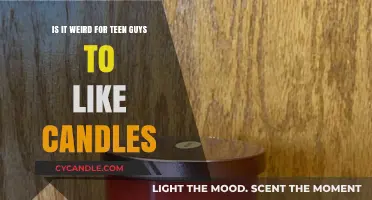 Embracing Candles: Teen Guys Redefine Masculinity