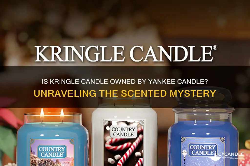 is kringle candle owned by yankee candle