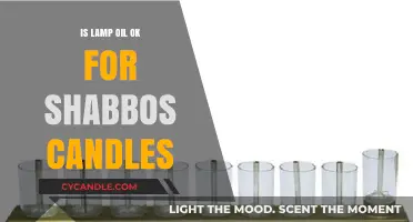Using Lamp Oil for Shabbat Candles: Is It Okay?