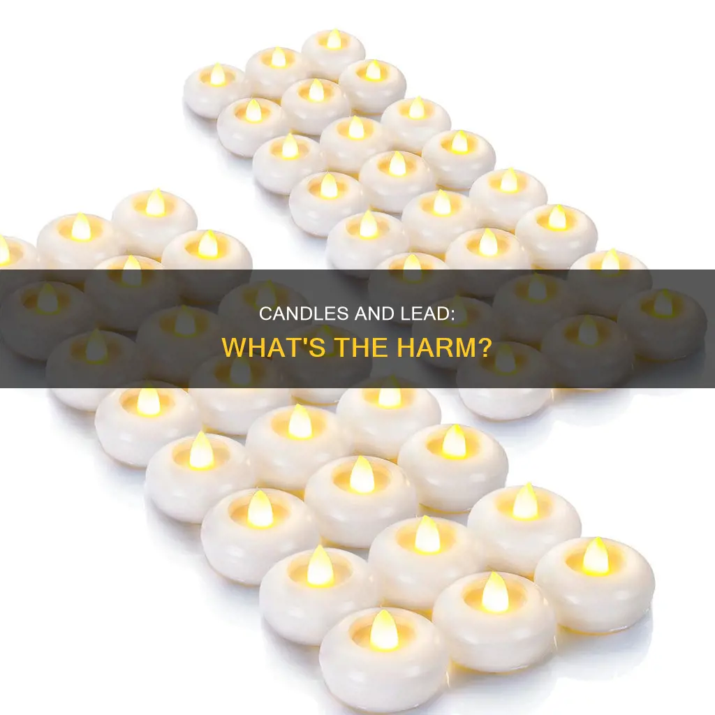 is lead in candles