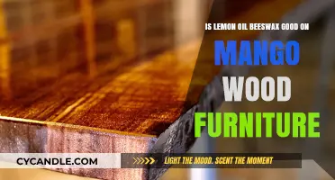 Lemon Oil Beeswax: Ideal for Protecting and Enhancing Mango Wood Furniture?