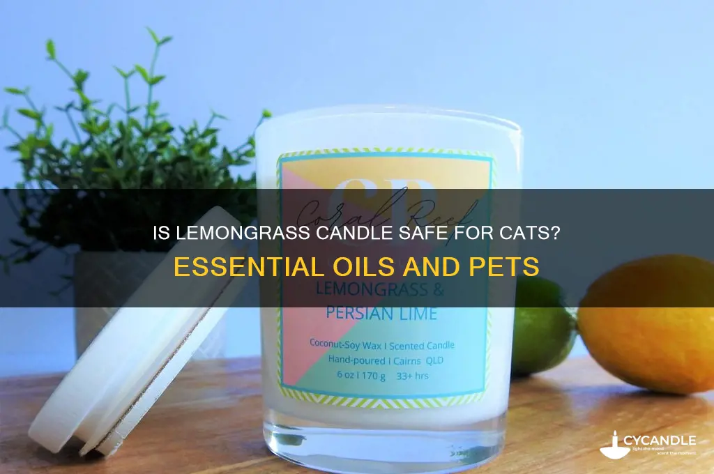 is lemongrass candle safe for cats