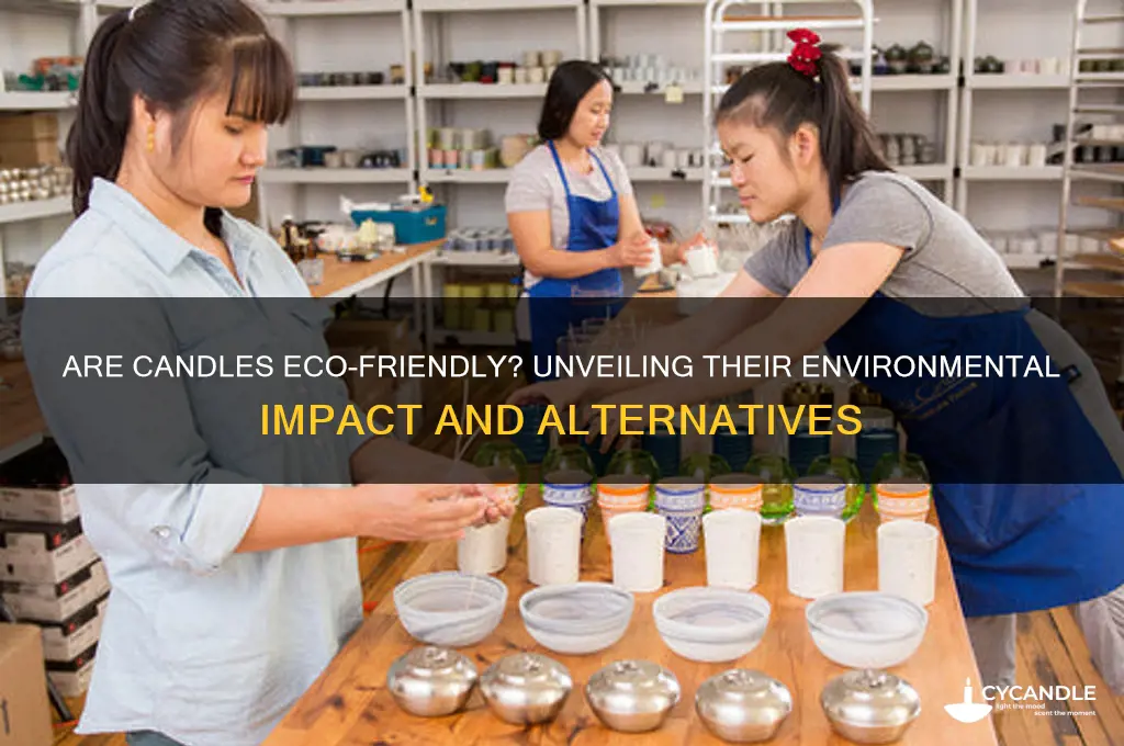 is lighting candles bad for the environment
