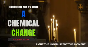 Candle Wick Lighting: Unveiling the Chemical Change Mystery