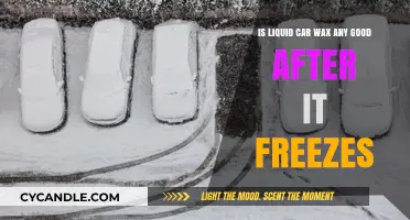 Reviving Frozen Liquid Car Wax: Does It Still Shine?