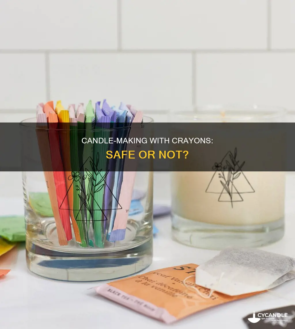 is makign crayon candles dangerous