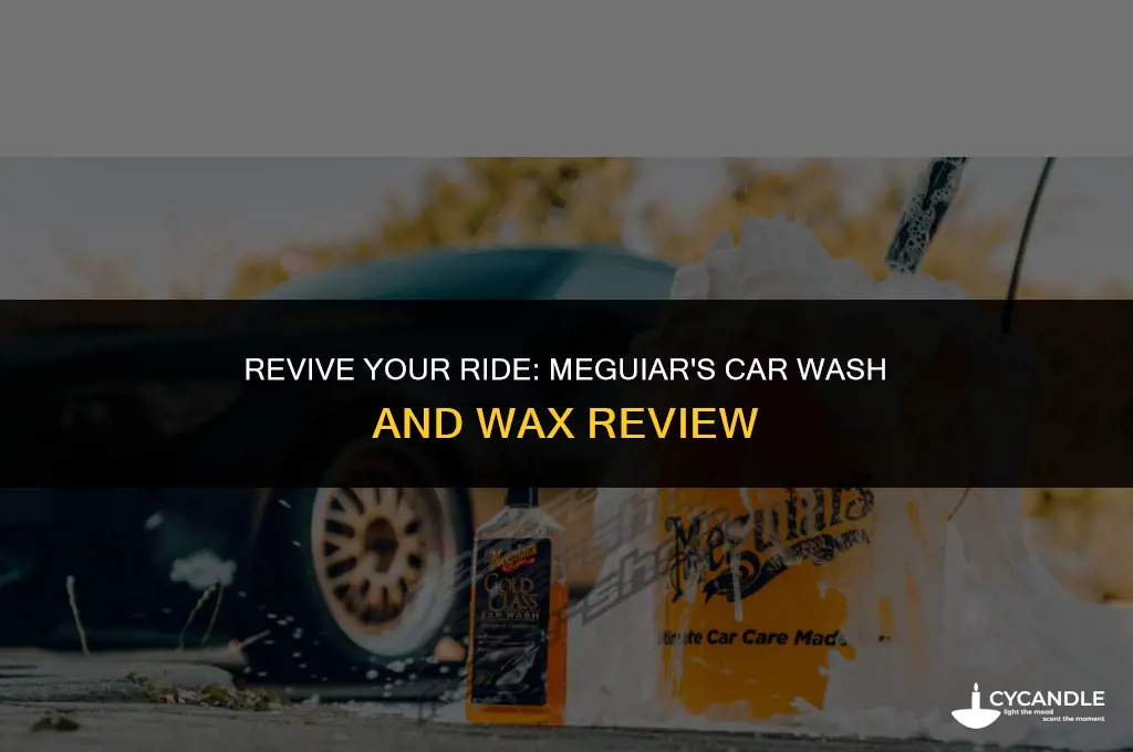 is meguiar car wash and wax worth it