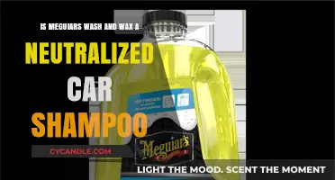 Meguiar's Wash and Wax: A Neutralized Car Shampoo Solution
