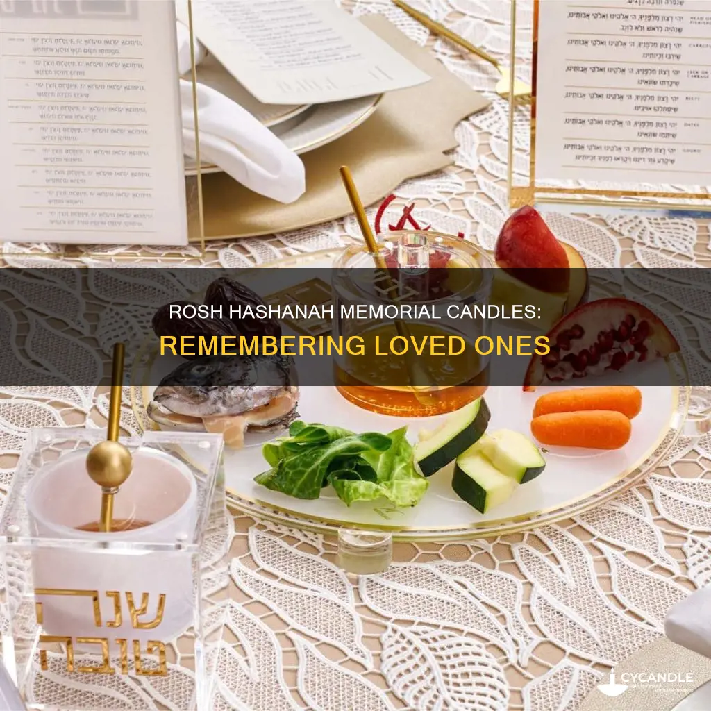 is memorial candle on rosh hashanah