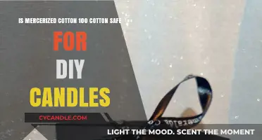 Is Mercerized Cotton 100% Cotton Safe for DIY Candles?