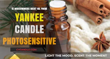 Midsummer's Night Oil by Yankee Candle: Photosensitivity Concerns Explained