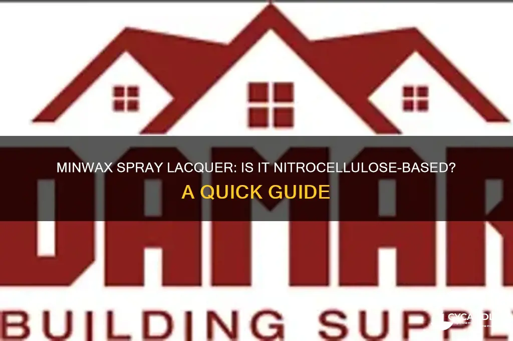 is min wax spray can laquer nitrocelulose