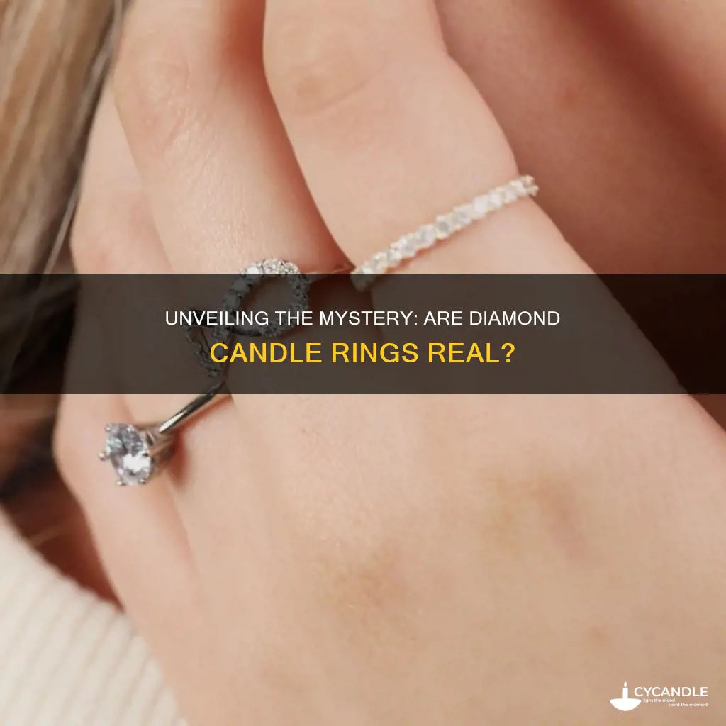 is my diamond candle ring real