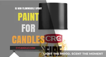 Non-Flammable Spray Paint for Candles: Safe and Creative