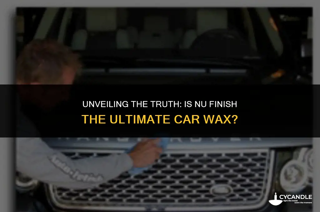 is nu finish a good car wax