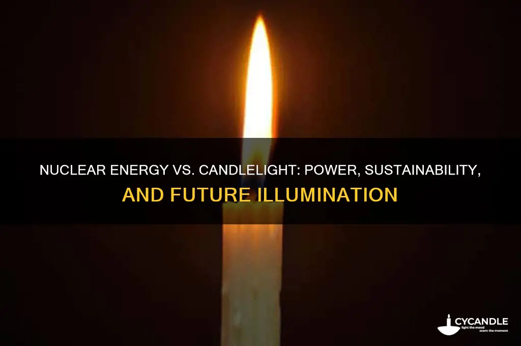 is nuclear energy in the light of a candle
