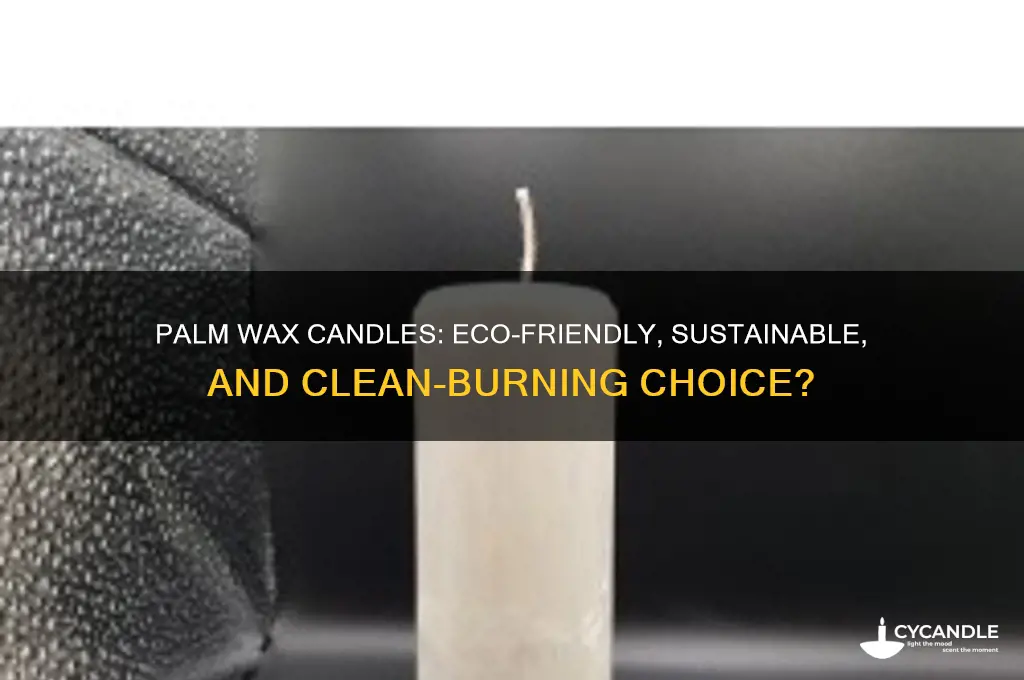 is palm wax candles