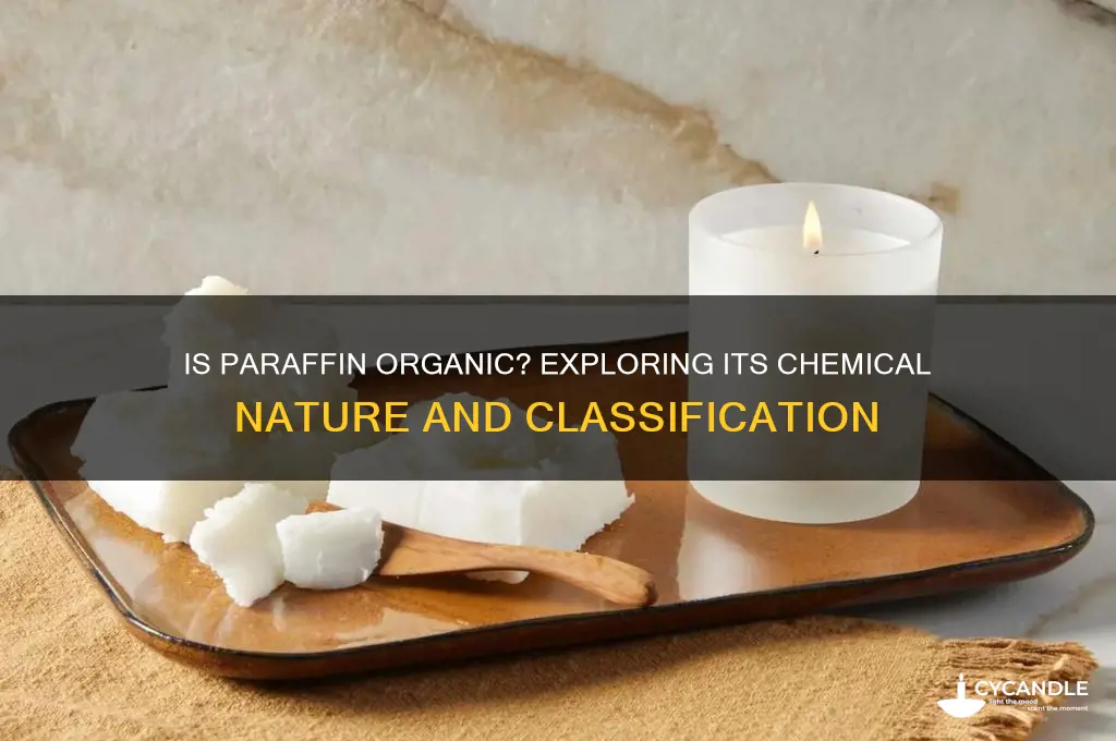 is paraffin an organic compound