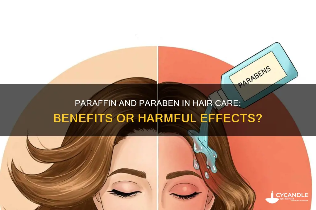is paraffin and paraben good for your hair