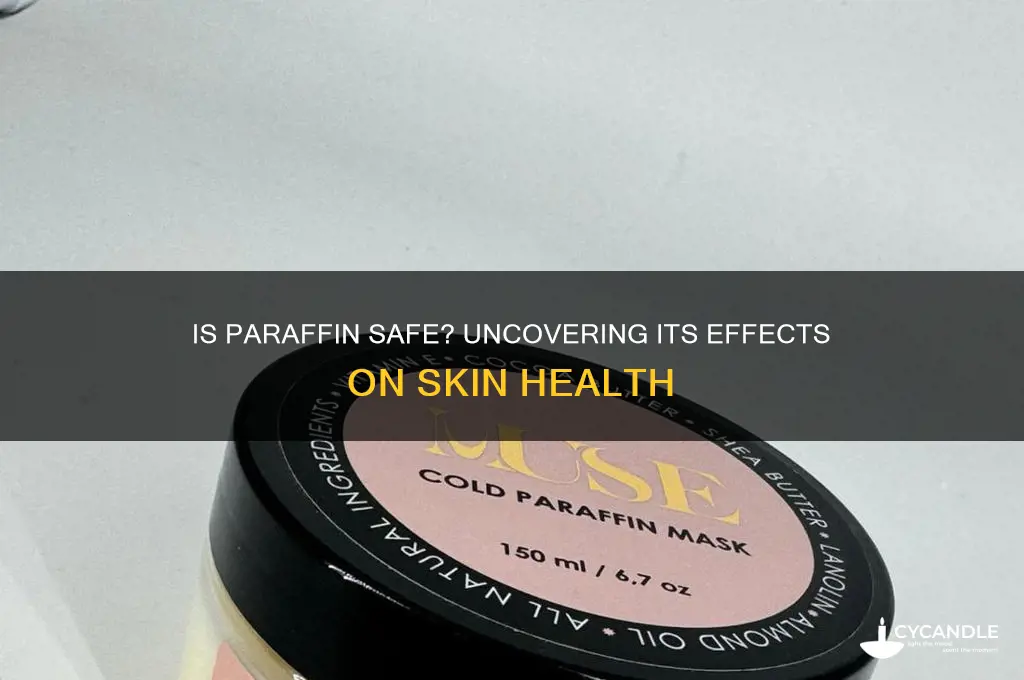 is paraffin bad for skin