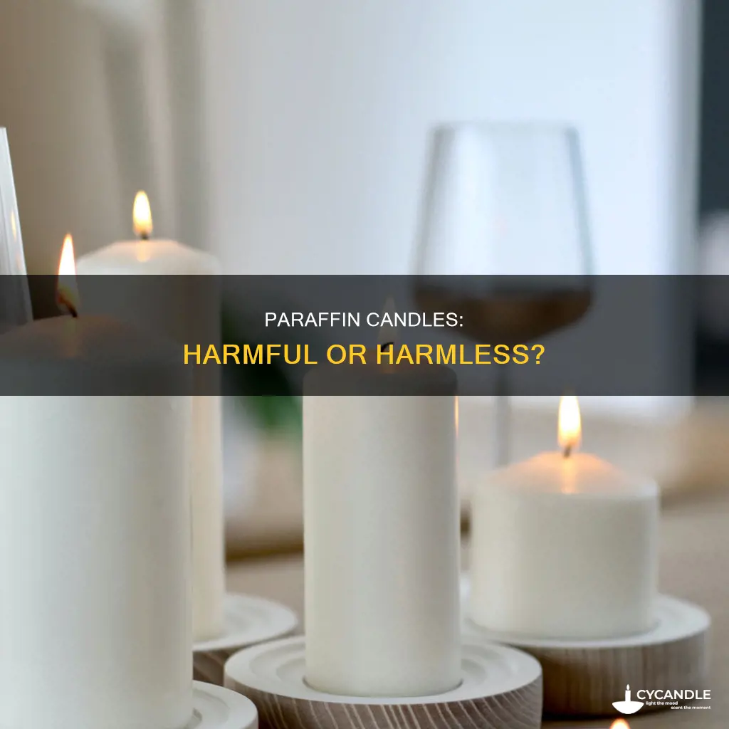 is paraffin bad in candles