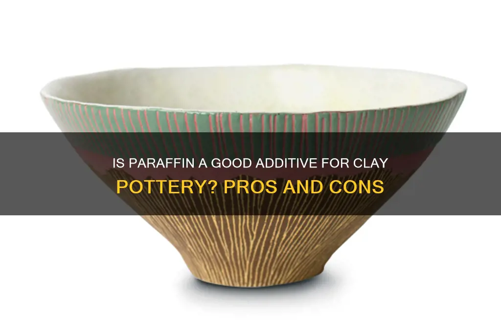 is paraffin good for clay