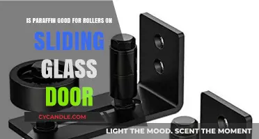 Is Paraffin a Good Lubricant for Sliding Glass Door Rollers?