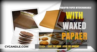 Paraffin vs. Waxed Paper: Are They Interchangeable in Cooking?