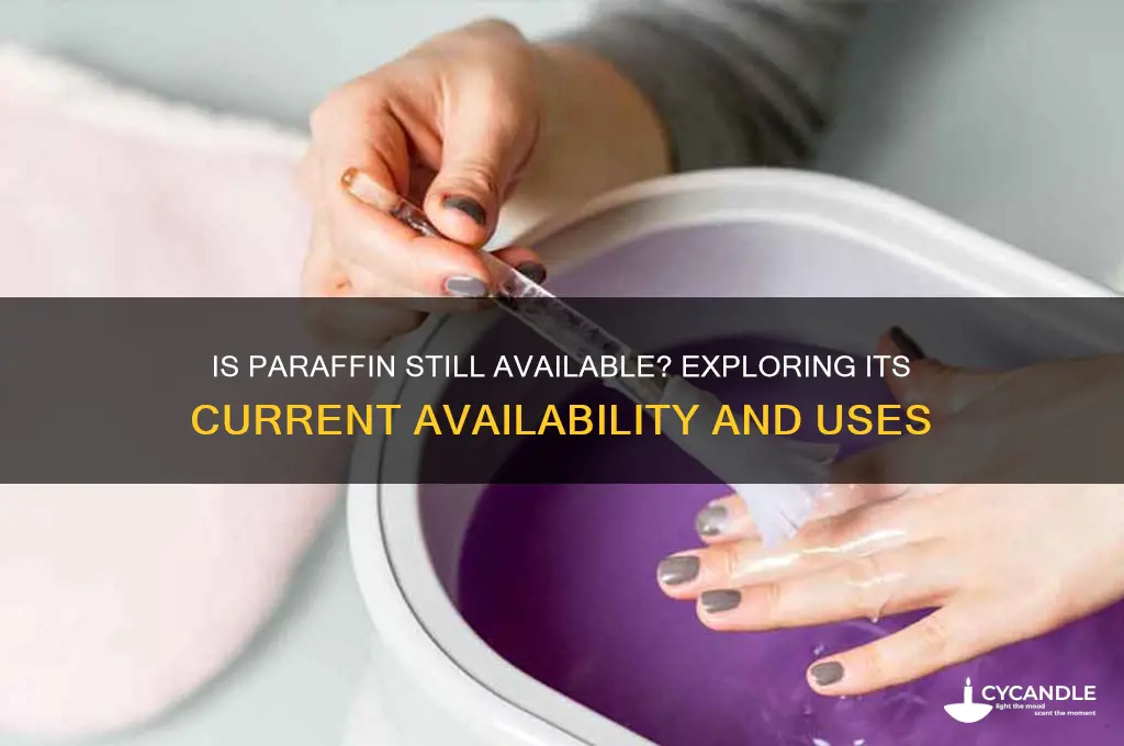 is paraffin still available