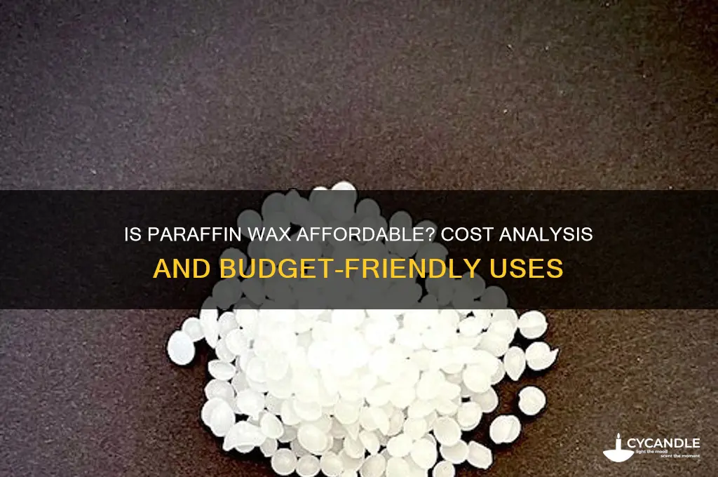 is paraffin wax cheap