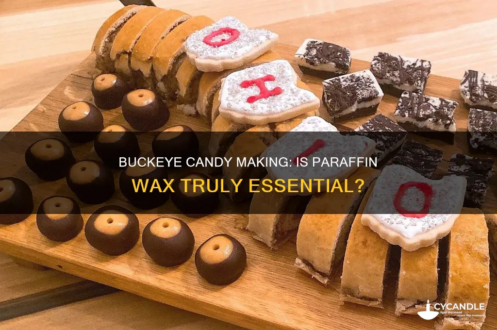 is paraffin wax necessary for buck eyes