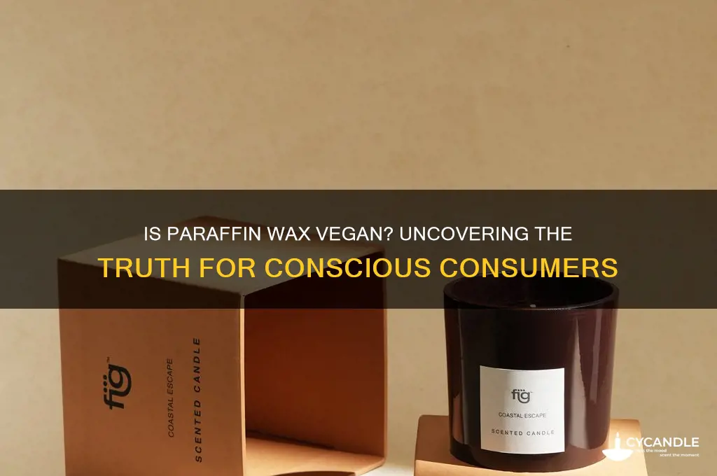 is paraffin wax vegan