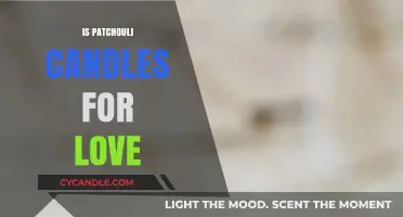 The Romantic Scent of Patchouli Candles