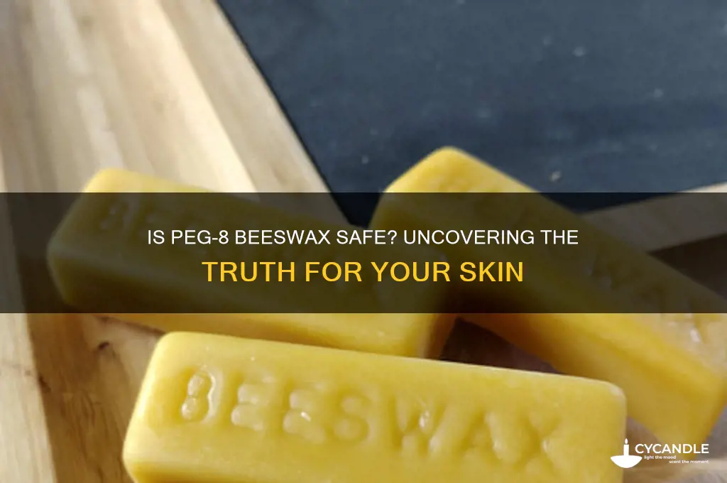 is peg-8 beeswax safe