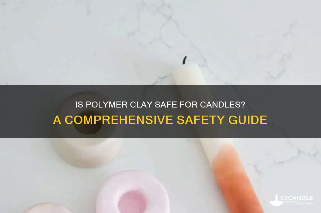 is polymer clay safe for candles