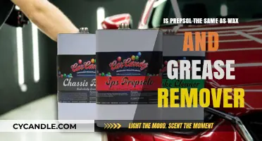 Prepsol vs Wax and Grease Remover: Understanding the Key Differences