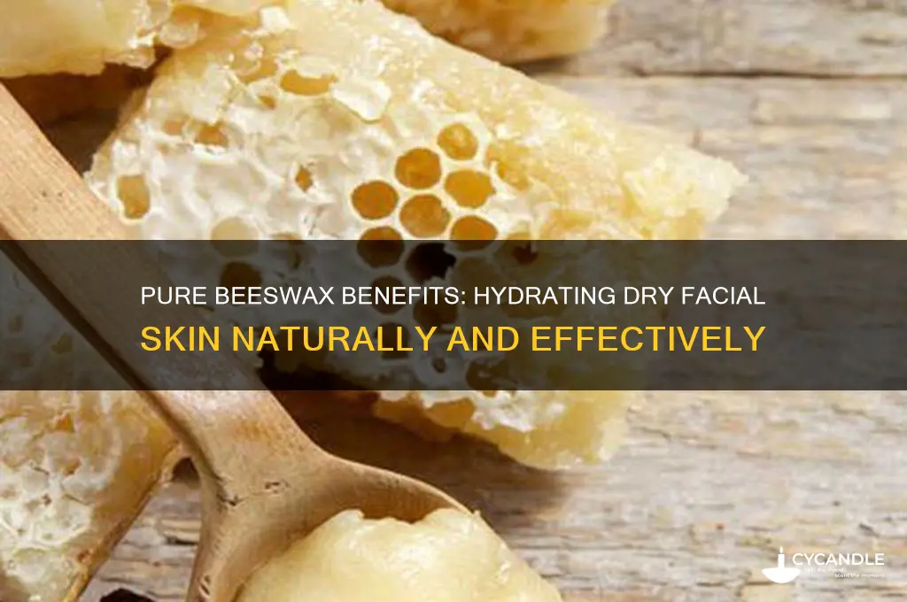 is pure beeswax good for dry face skin