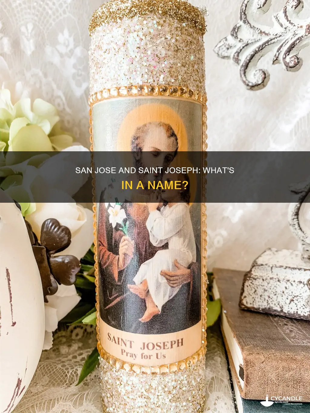 is san jose and saint joseph candle