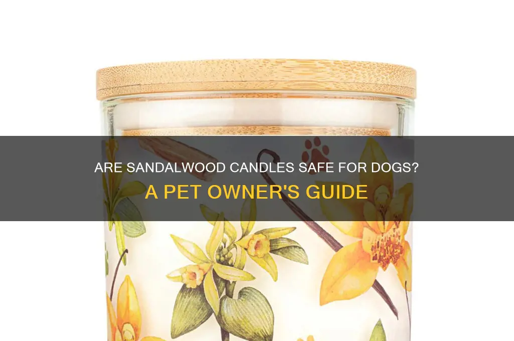is sandalwood candle safe for dogs