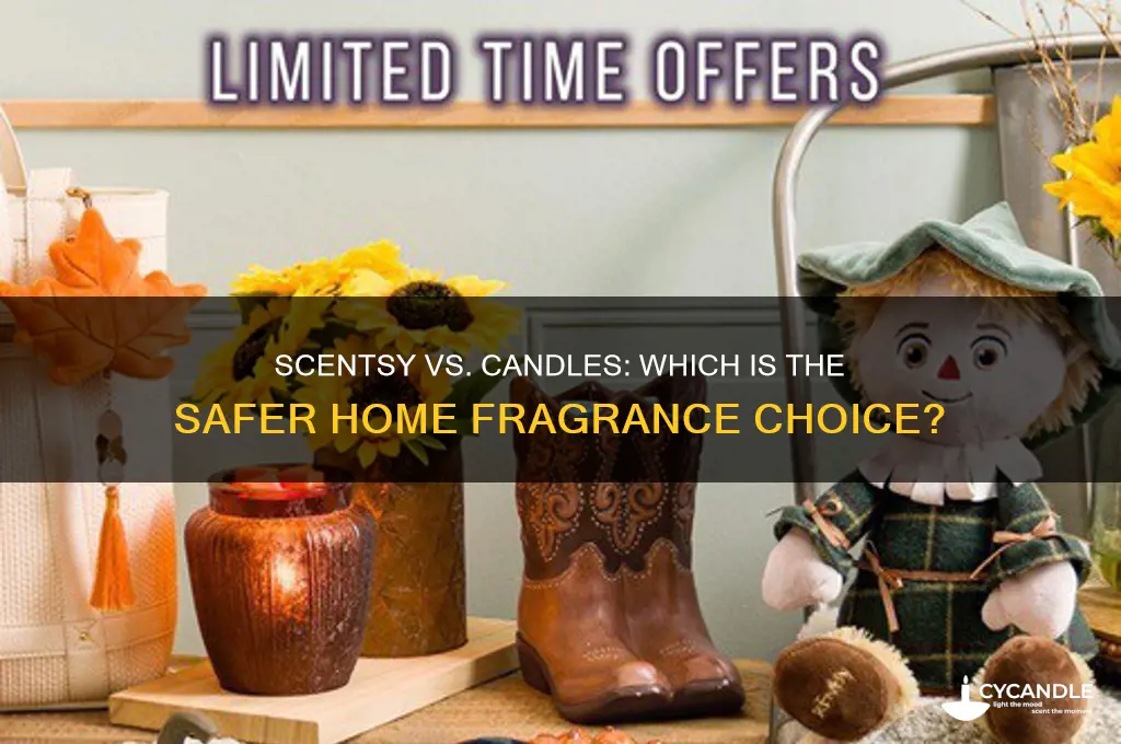 is scentsy safer than candles
