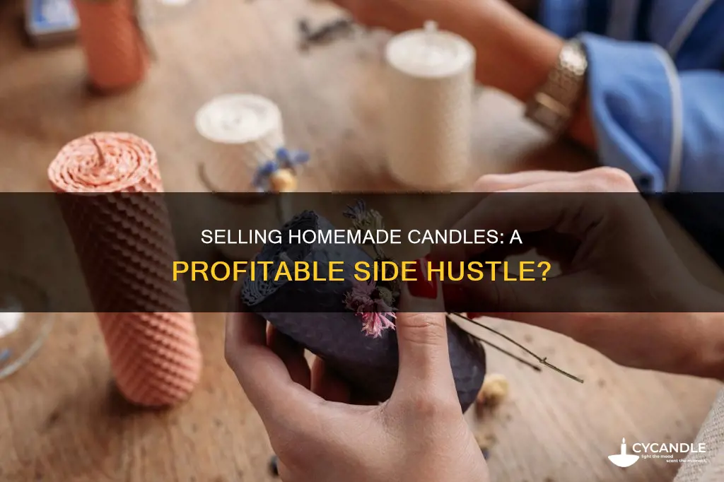 is selling homemade candles profitable