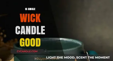 Single Wick Candles: Benefits, Drawbacks, and Best Uses Explained