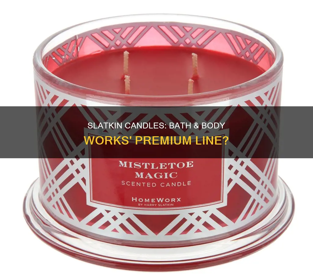 is slatkin candles from bath and body