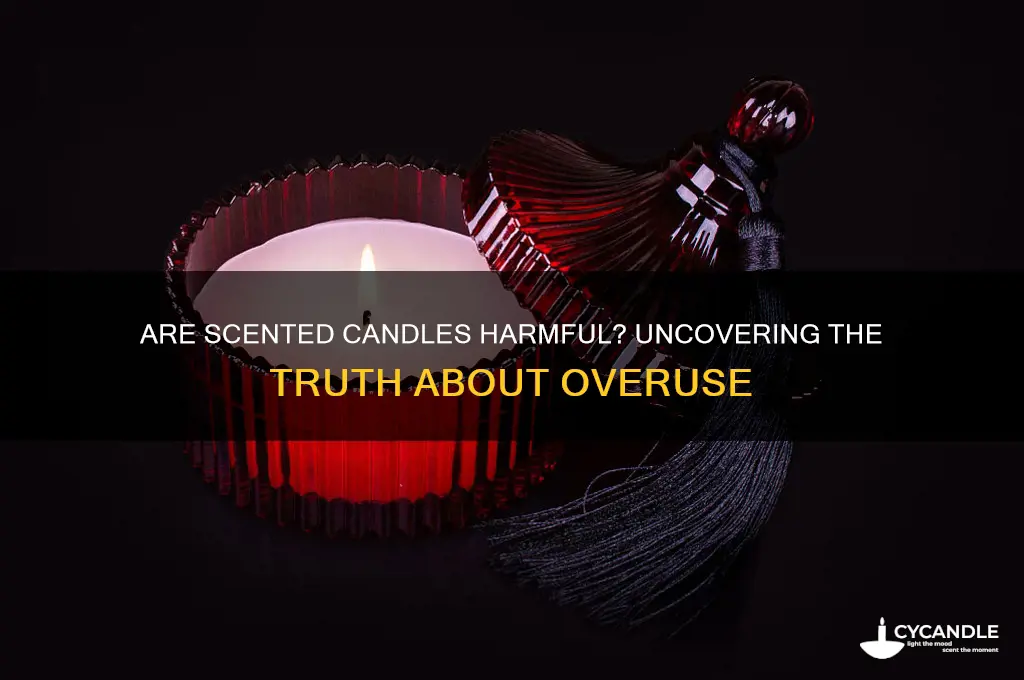is smelling too much candles bad for you