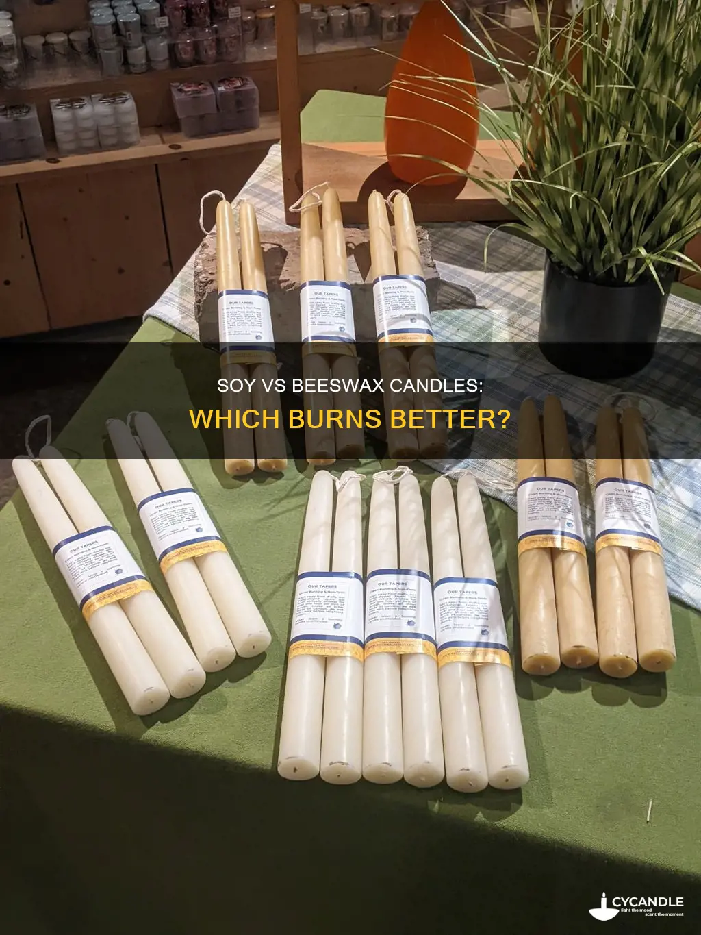 is soy or beeswax candles better