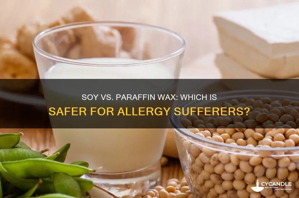 is soy or paraffin wax better for allergy sufferers