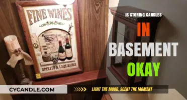 Storing Candles in Basements: What You Need to Know