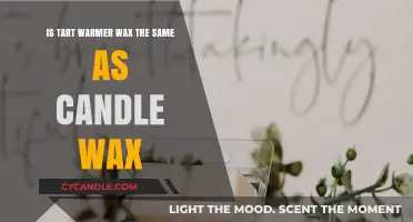 Tart Warmer Wax vs. Candle Wax: Understanding the Key Differences